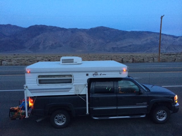 Gold Prospecting: A weekend away 4 Pop up camper, driving through Independence,