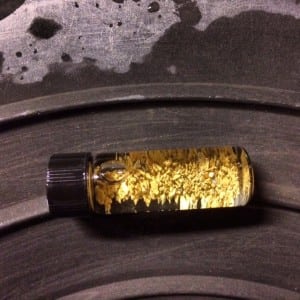 Prospecting for gold! Looking for gold
