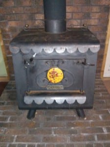 Older non-compliant wood stove freestanding wood stove