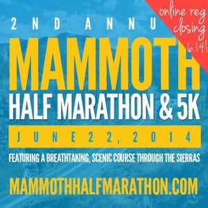 Mammoth Half Marathon: Mammoth Lakes, California 4 Mammoth Half Marathon