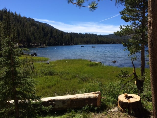 Forest Service Cabins in Mammoth Lakes: Lake Mary 5 Lake Mary Views