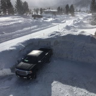 Winter of 2017 in Mammoth Lakes