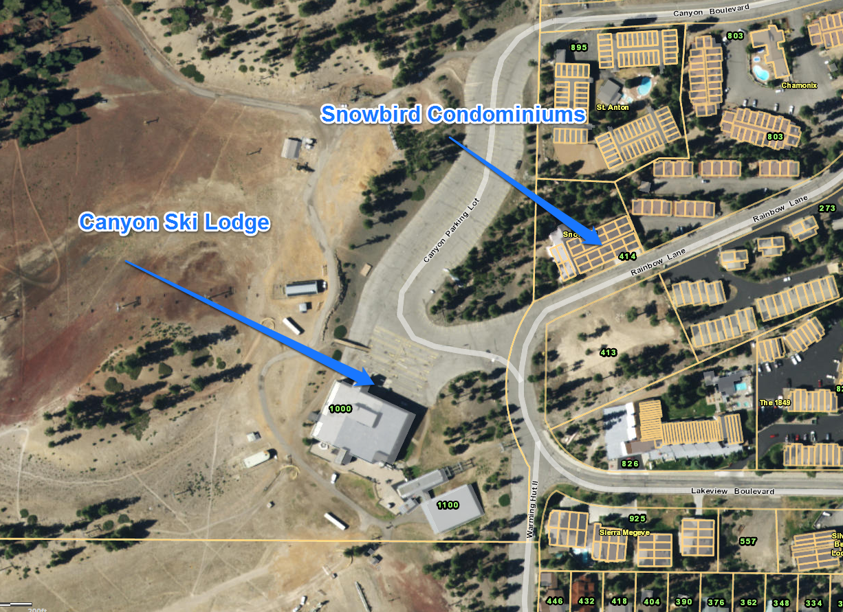 Snowbird Condominiums in Mammoth Lakes
