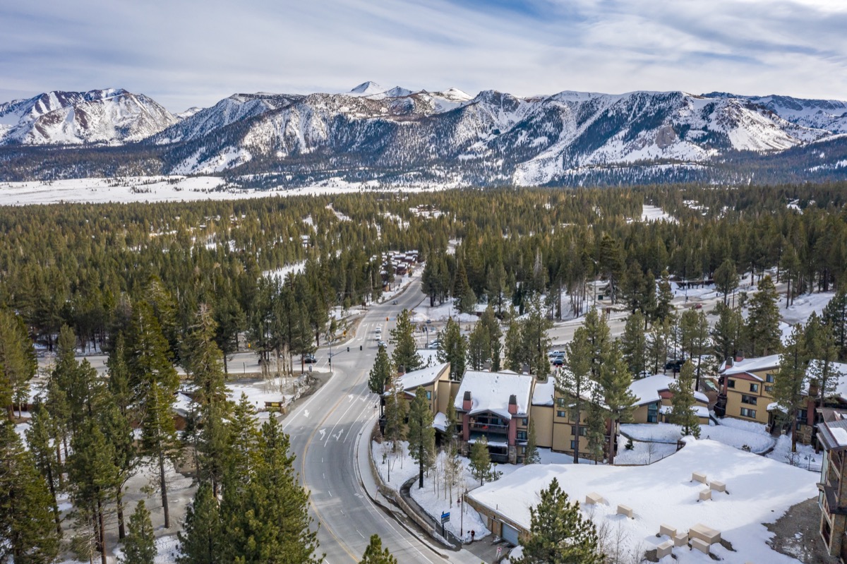 Views from Fireside #102 in Mammoth Lakes