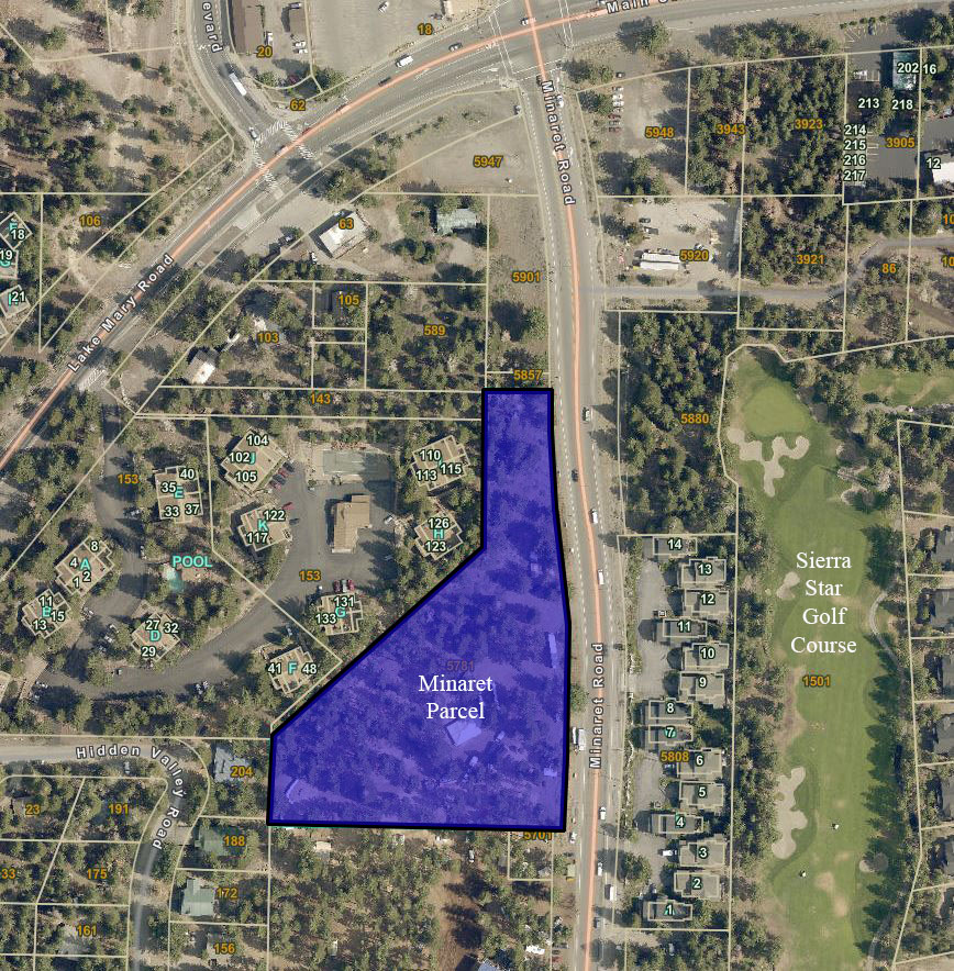 Minaret Parcel Highlighted