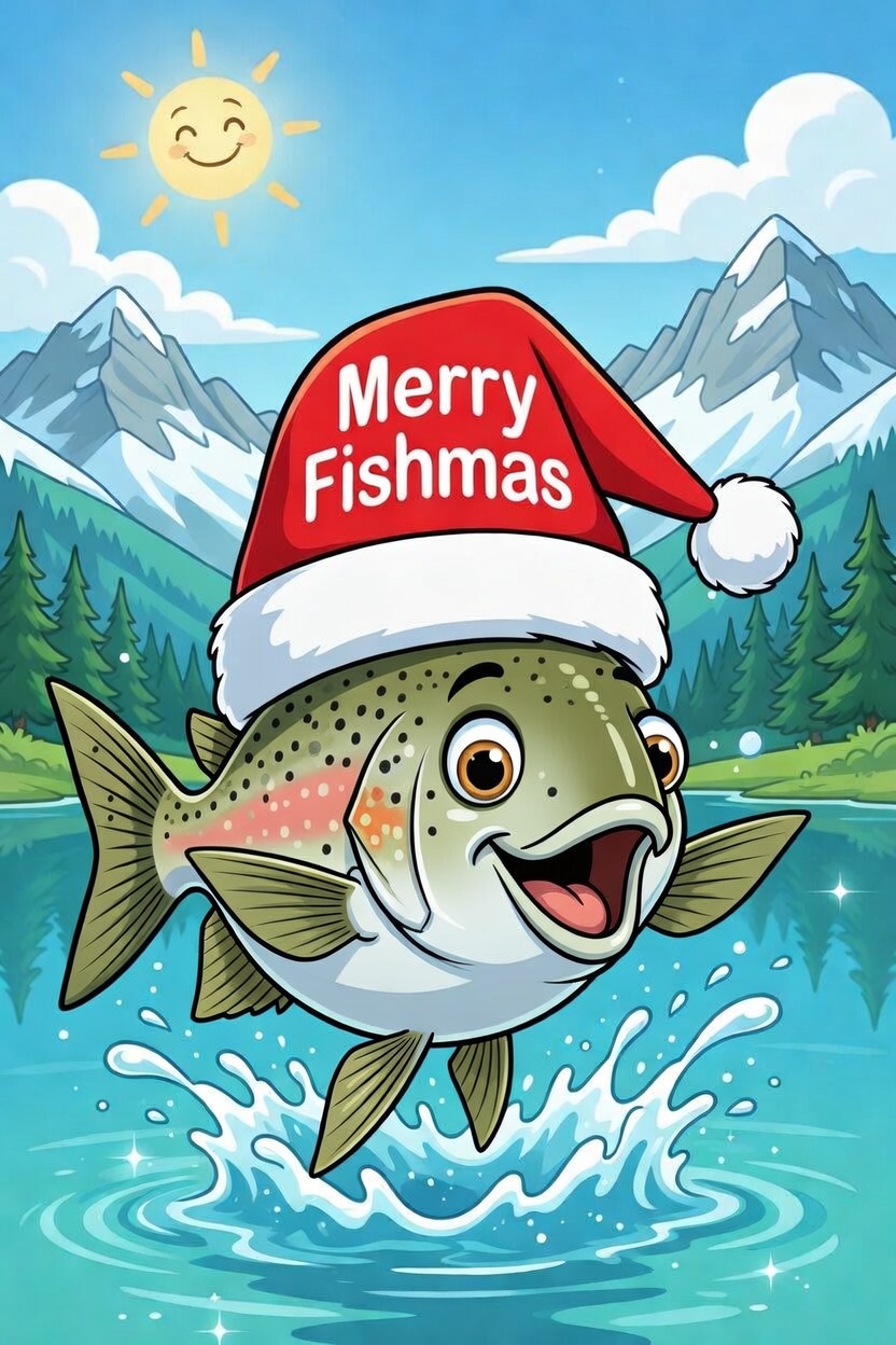 Fishmas in Mammoth: Opening Day of Fishing Season 4 Merry Fishmas Part 1