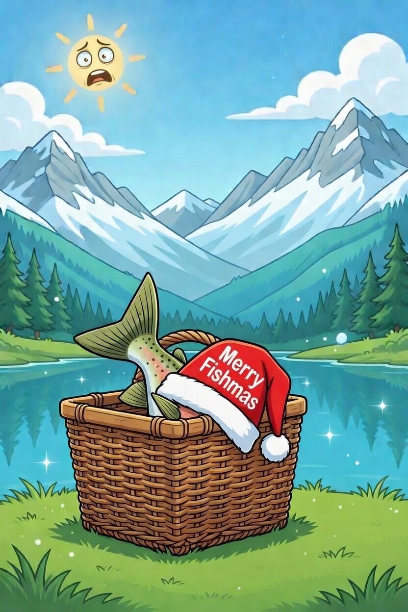 Fishmas in Mammoth: Opening Day of Fishing Season 5 Merry Fishmas Part 2