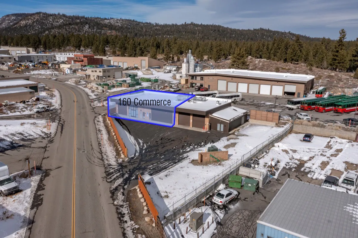 160 Commerce Matthew Lehman Real Estate: The Premier Brokerage for Commercial, Industrial and Complex Real Estate in Mammoth Lakes