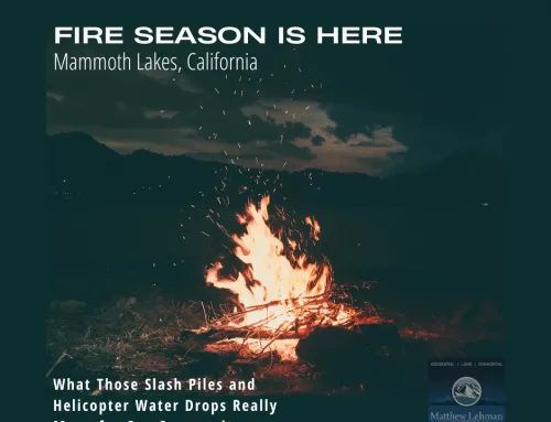 Fire Season in Mammoth Lakes