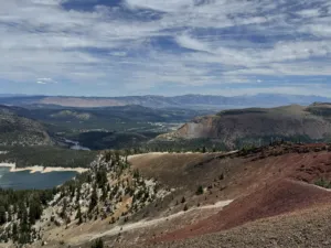 Mammoth Crest and Red Cones