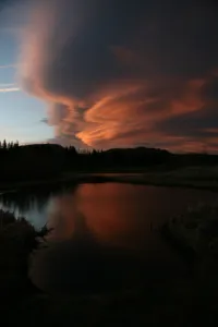 Sierra Wave over Snowcreek Golf Course